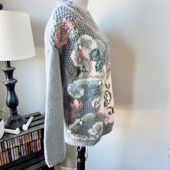 Pastel knit sweater - Picture 3 of 3